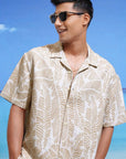 BRIDGEPORT - Hazelnut Cotton Shirt