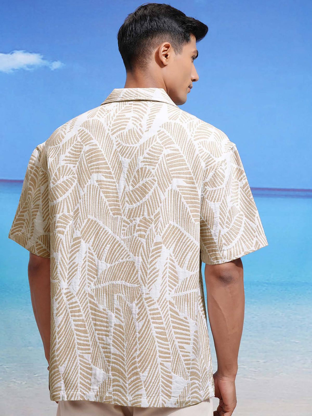 BRIDGEPORT - Hazelnut Cotton Shirt