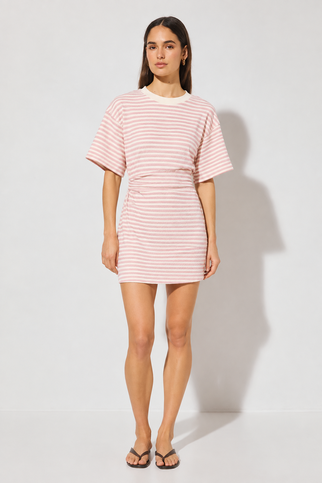 MON RENN - Aura Mini Dress - Pink