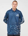 MAD HUEYS - Dragon Captain UPF 50+ Fishing Jersey - Navy