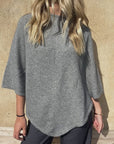 NATIVE WORLD - Poncho.  Silver