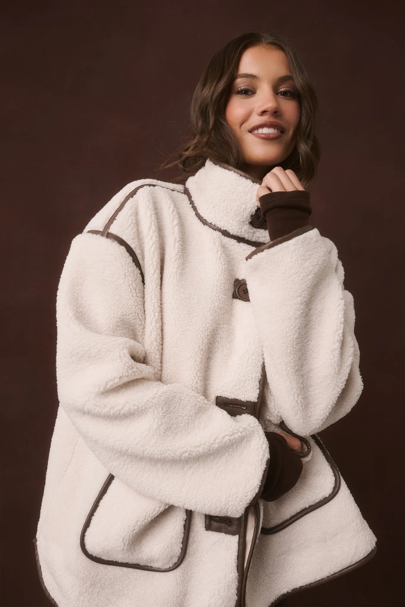 CARTEL &amp; WILLOW - Micah Jacket - Cream