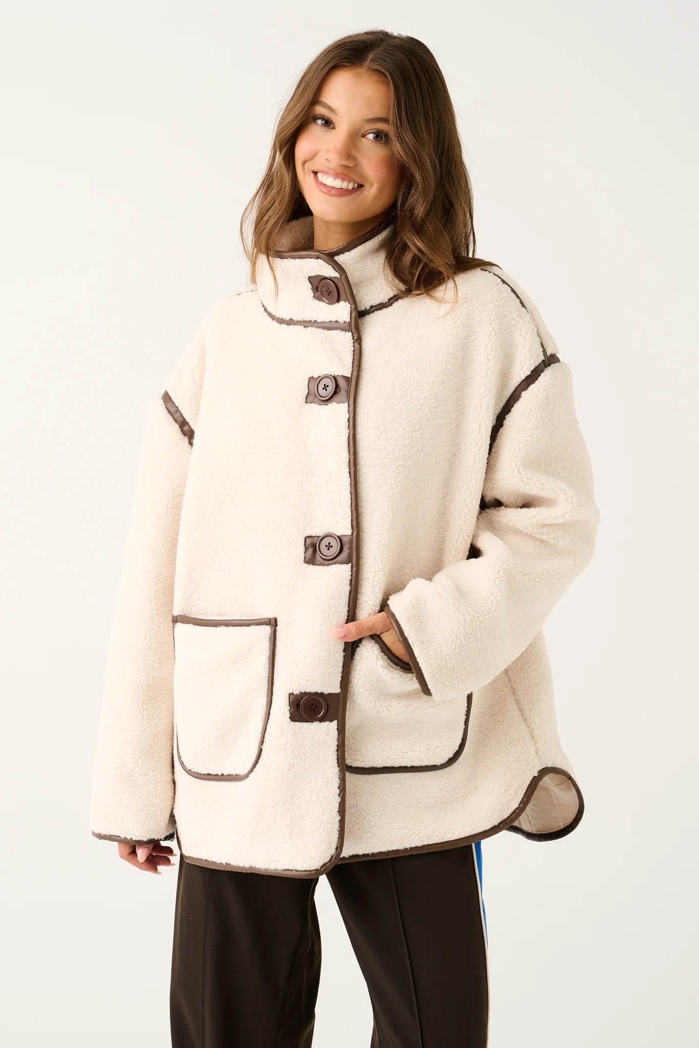 CARTEL &amp; WILLOW - Micah Jacket - Cream