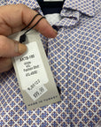 A K DEMIRE- Dress Shirt.  Long Sleeved Dress Shirt. Blue Navy