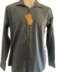 MENDORAL SHIRTS- Casual Shirt- Navy Print