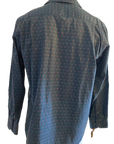 MENDORAL SHIRTS- Casual Shirt- Navy Print
