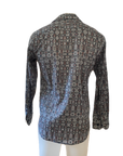 AK DEMIRE- Long Sleeved Shirt.  Emerald Print.