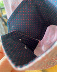 MENDORAL SHIRTS- Red Patterned Long Sleeved Casual Shirt.