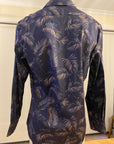 NAVY & NORTH- LONG SLEEVE WOVEN SHIRT - CARBON