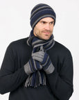 Native World Striped Scarf