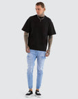 NENA AND PASADENA-  KISS CHACEY Salem Cargo Jogger Crystal Blue