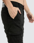 NENA AND PASADENA -  KISS CHACEY Salem Cargo Jogger.  Vintage Black