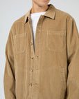 SILENT THEORY - Cord Shirt - Tan
