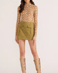 MINK PINK KOA MESH SKIVVY TOP