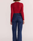 STAPLE THE LABEL- Luna Ribbed Knit Top