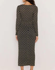 MINK PINK - Luca Stretch Lace Skirt - Black/Cream