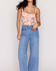 MINK PINK - Phoebe Denim Jeans - Mid Blue