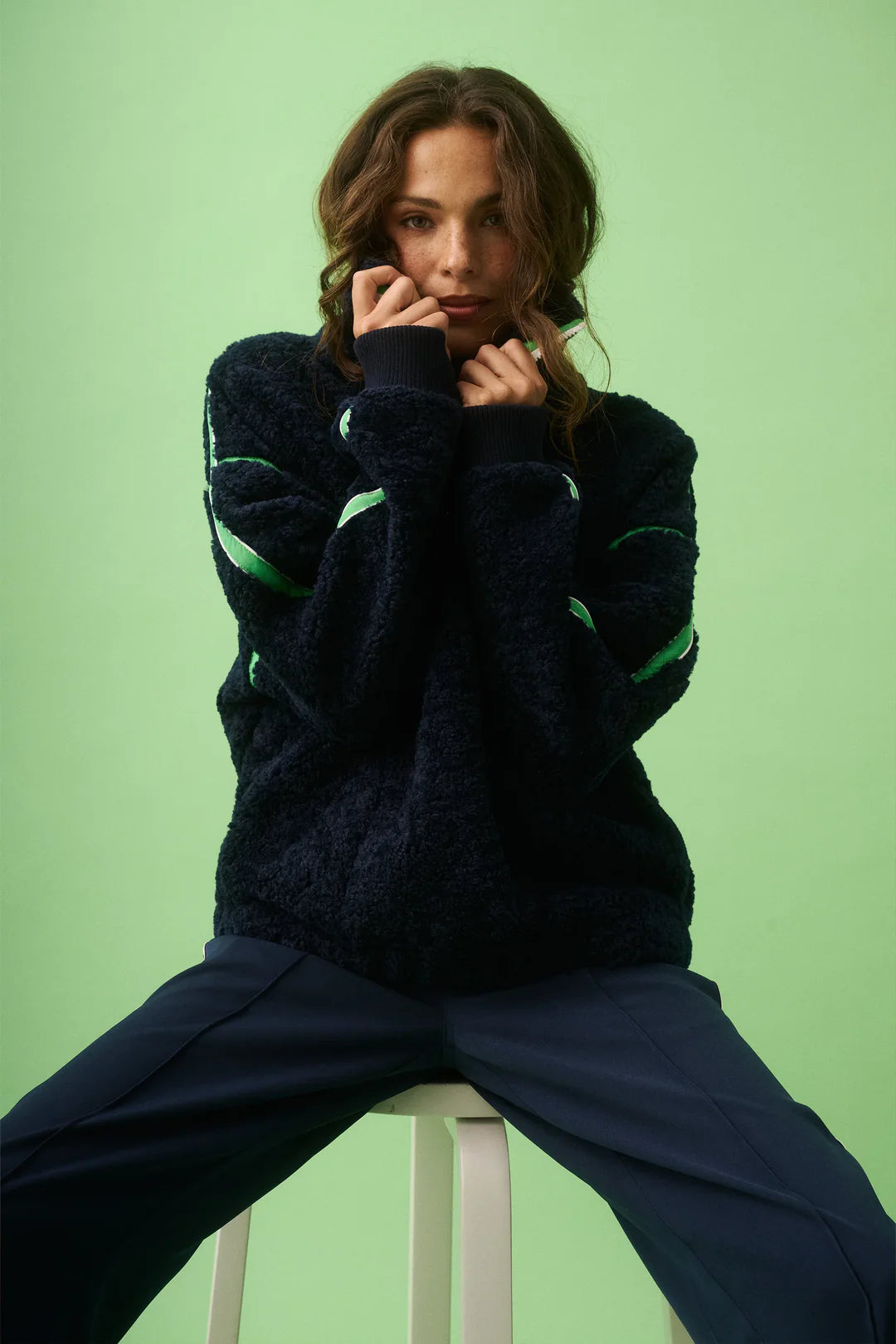 CARTEL &amp; WILLOW - Margot Pullover - Marine