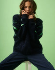 CARTEL & WILLOW - Margot Pullover - Marine