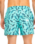 TOLU - Blue Whale Sharks Men's Swim Shorts*