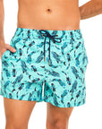 TOLU - Blue Whale Sharks Men's Swim Shorts*