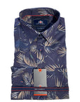 NAVY & NORTH- LONG SLEEVE WOVEN SHIRT - CARBON