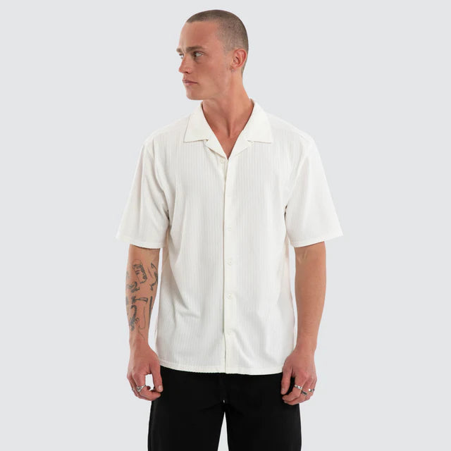 NOMADIC PARADISE - Casanova Cropped Resort Shirt – The Shak Of Robe