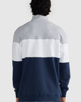 ORTC - Classic Logo Quarter Zip - Grey Marle & Navy