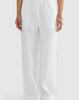 ORTC - Luna Linen Pants. White