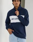 ORTC - Classic Logo Quarter Zip - Navy