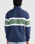 ORTC - Triple Panel Quarter Zip - Navy and Olive