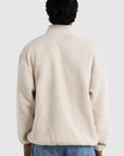 ORTC - Unisex Sherpa Fleece Quarter Zip Natural