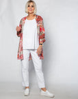 EQUINOX CLOTHING - Printed Overshirt - Pink