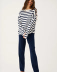 CARTEL & WILLOW - Rae Knit - Navy Stripe