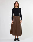 STELLA + GEMMA - Monroe Skirt - Cocoa