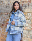 STELLA + GEMMA - Rocky Shacket - Ice