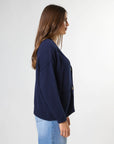 STELLA AND GEMMA - Bentley Cardigan Midnight Navy