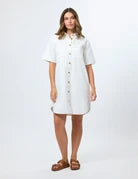 STELLA AND GEMMA - Dawn Dress Ecru