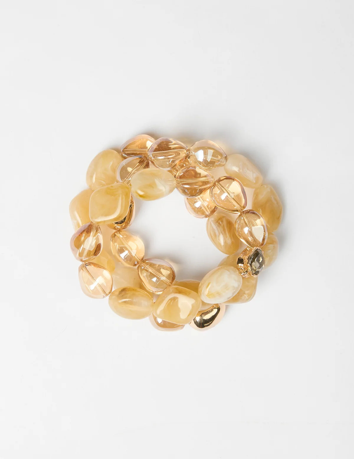 STELLA AND GEMMA - Bracelet Chunky - Amber