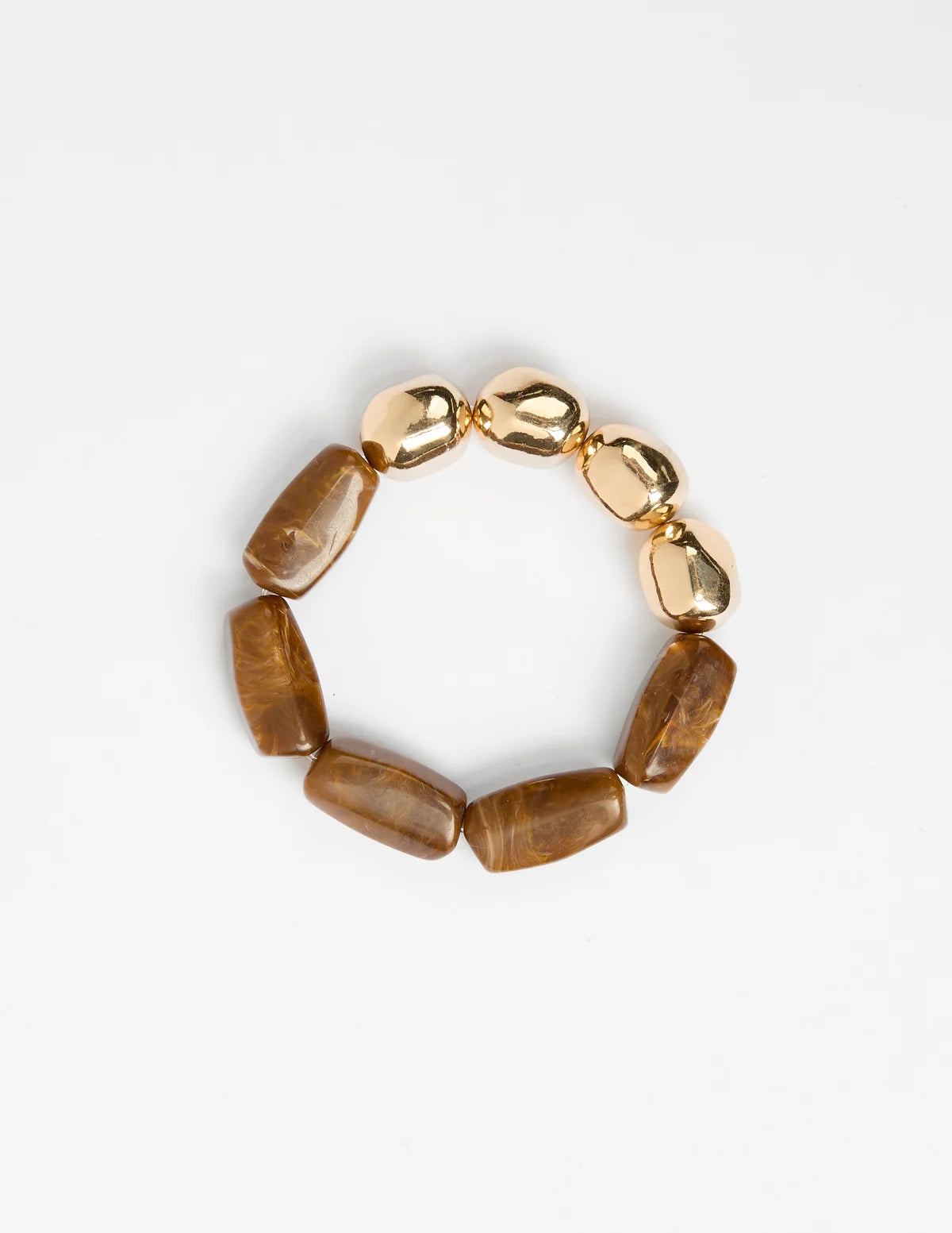 STELLA AND GEMMA - Bracelet Beads - Brown