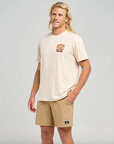 MAD HUEYS - OZ Straya - SS Tee - Cement