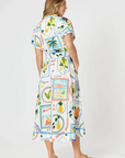 THREADZ - Amalfi Dress - Blue/Multi