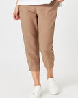 GORDON SMITH - Lino Tapered Pant - Nutmeg