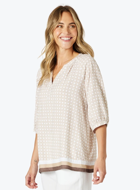Gordon Smith - Rattan Top - Natural/White – The Shak Of Robe