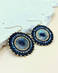 WE THE CARTEL - Francesca Beaded Earrings - Black