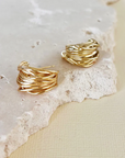 WE THE CARTEL - Clarke Earrings - Gold