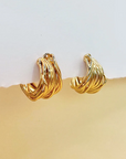 WE THE CARTEL - Clarke Earrings - Gold