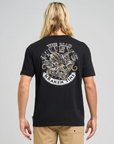MAD HUEYS - Kraken Port Hole SS Tee - Black