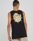 MAD HUEYS - Croc Captain Tank - Black