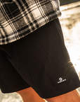 MAD HUEYS  - Triple Anchor 18th Swim Volley Short - Black